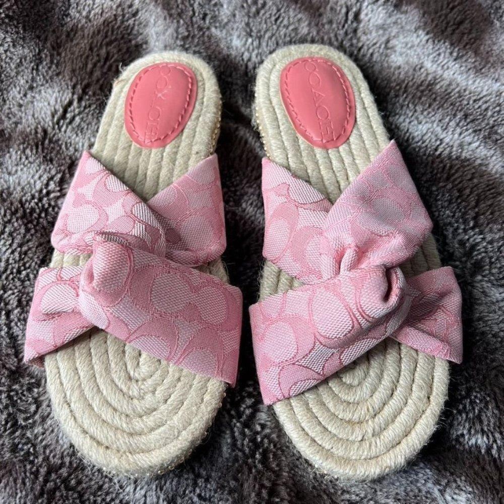 COACH Charli Espadrille Size 5.5